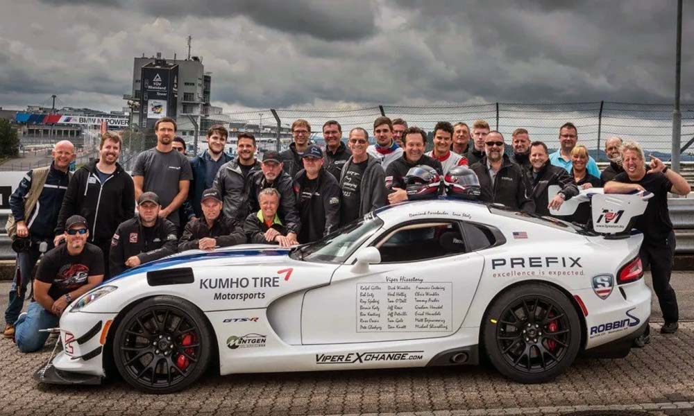 Team PREFIX at Nurburgring for lap record attempt