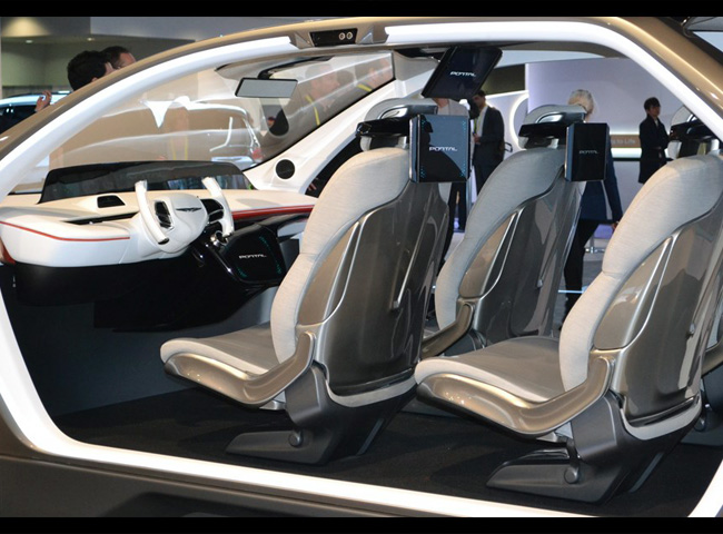 Chrysler concept at trade show