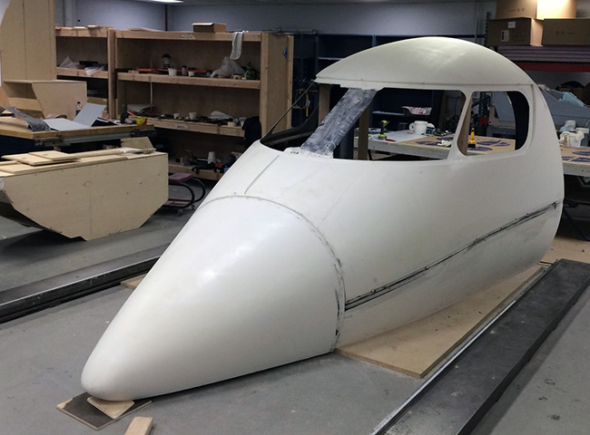 cockpit exterior mockup