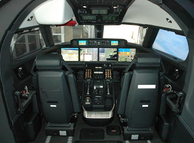 cockpit interior mockup