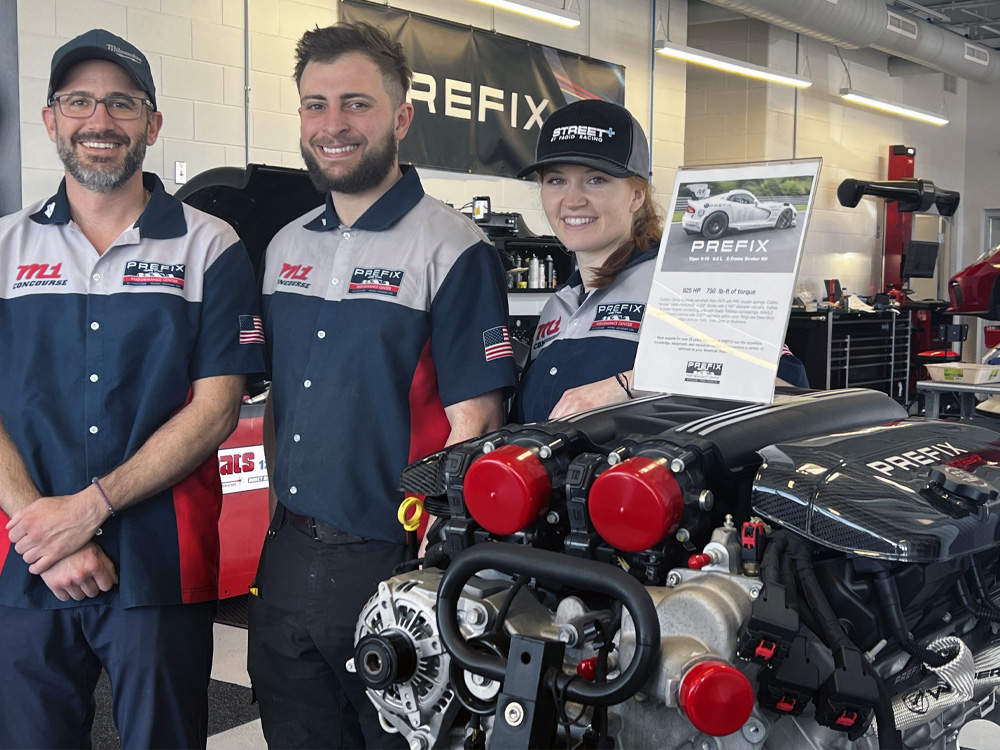 Prefix Performance Center workers
